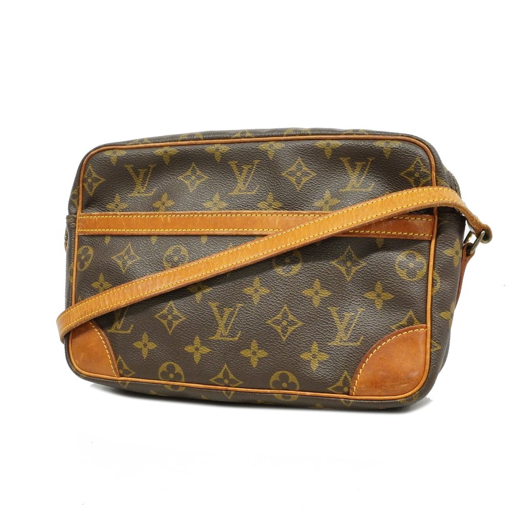 Auth Louis Vuitton Monogram Trocadero27 M51274 Women's Shoulder Bag